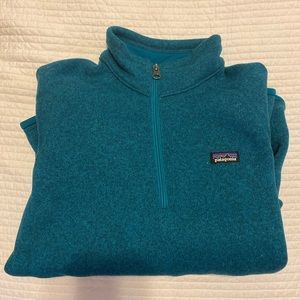 Teal Patagonia Pullover